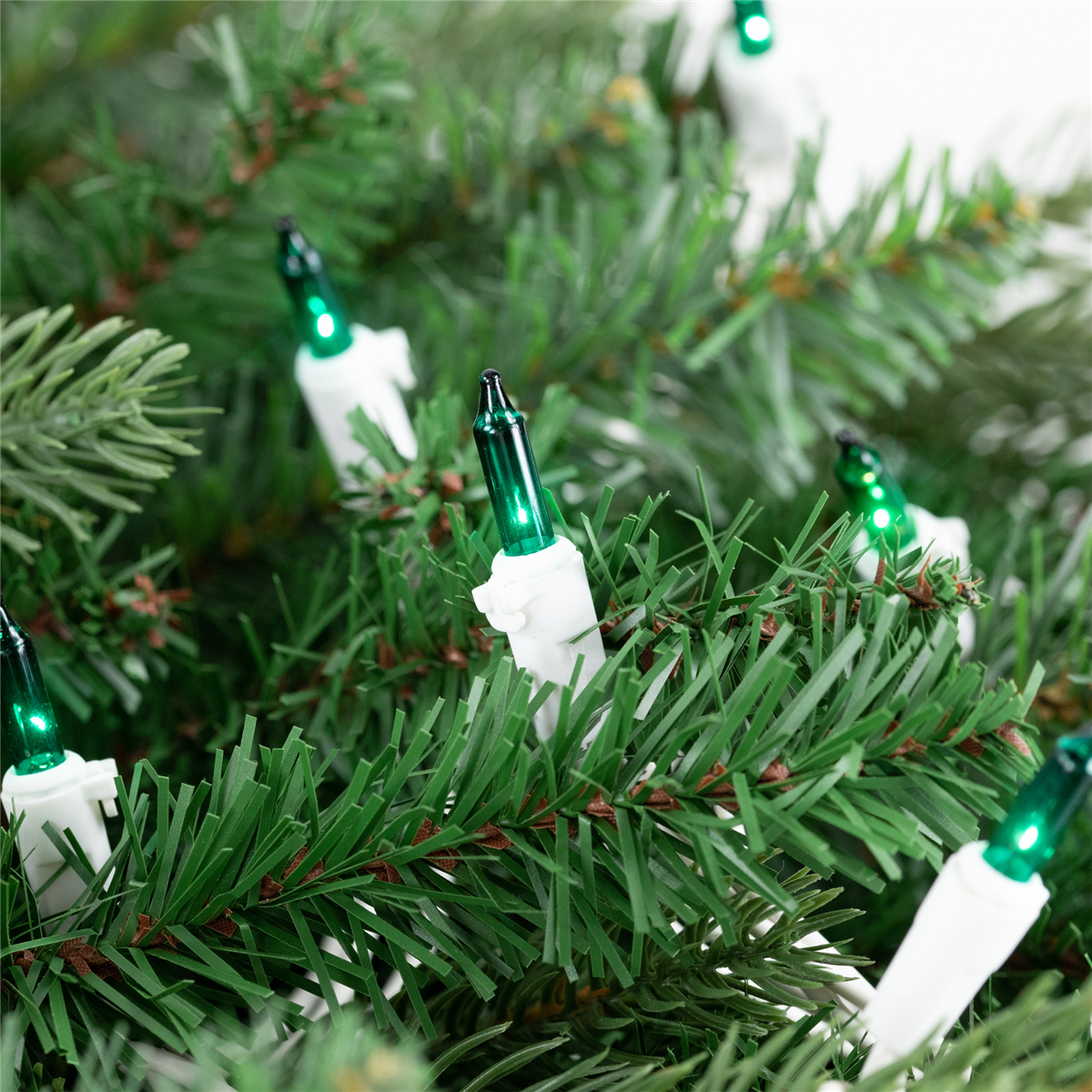 Northlight 35ft. 100ct. Teal Green Mini Christmas Lights