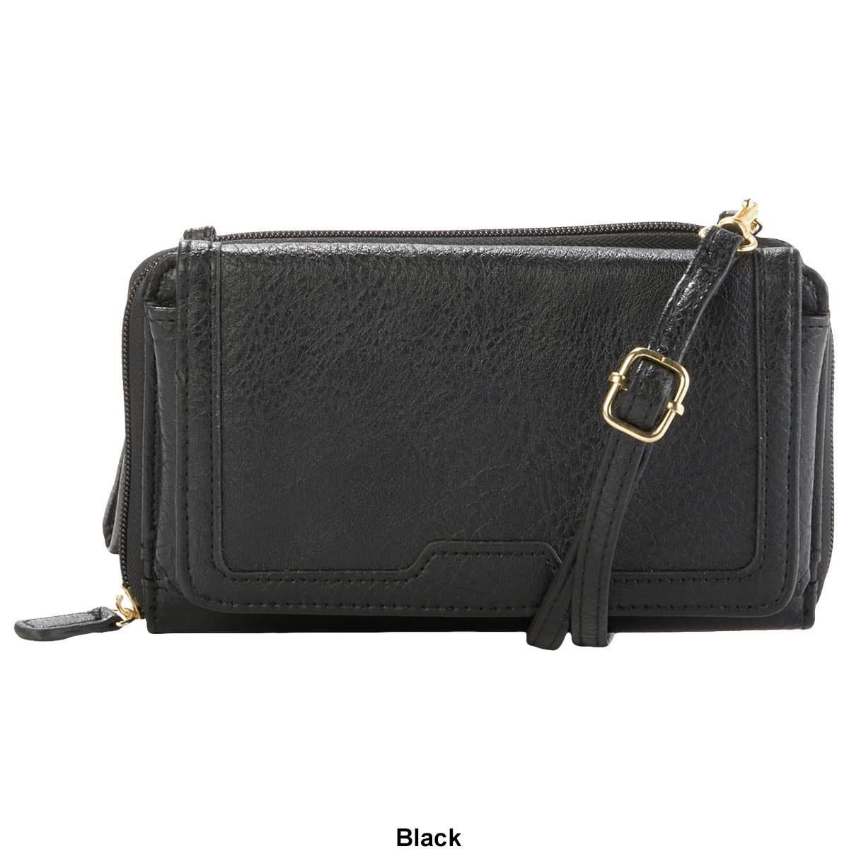 Womens Bueno Elephant Pebble Wallet On a String