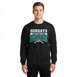 Mens Tailgate Philadelphia Football Sunday Birds Crew Sweatshirt