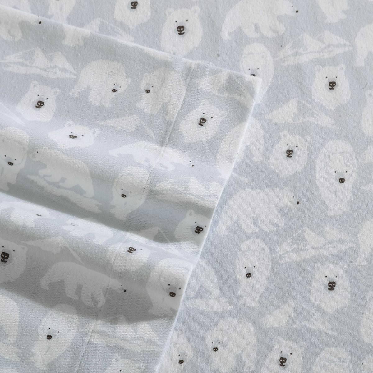 Eddie Bauer Explorer Bears Cotton Flannel Sheet Set