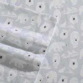 Eddie Bauer Explorer Bears Cotton Flannel Sheet Set
