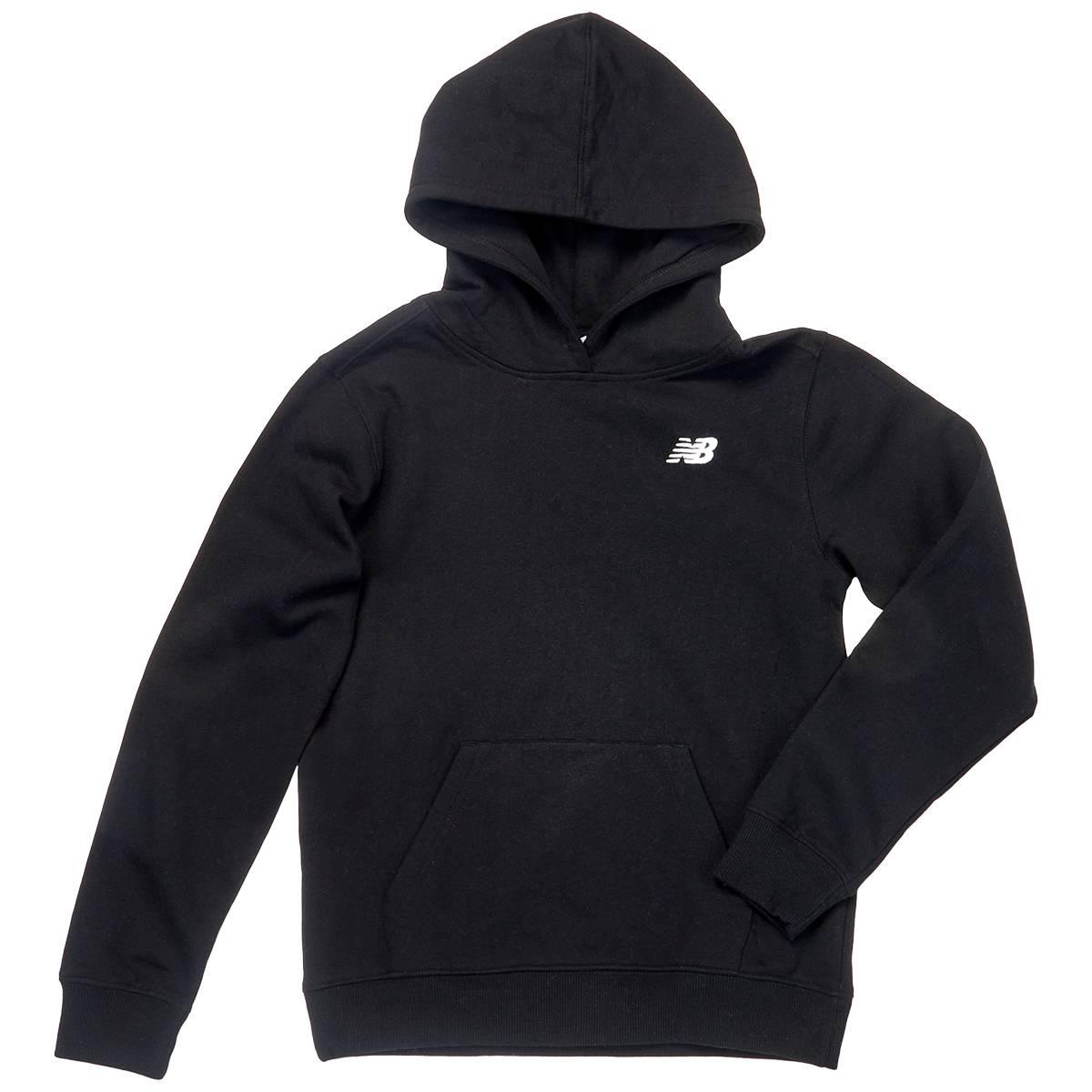Girls (7-16) New Balance Long Sleeve Fleece Lined Logo Hoodie