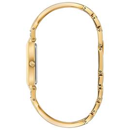 Womens Bulova Classic Gold-Tone Bangle Watch - 97P141