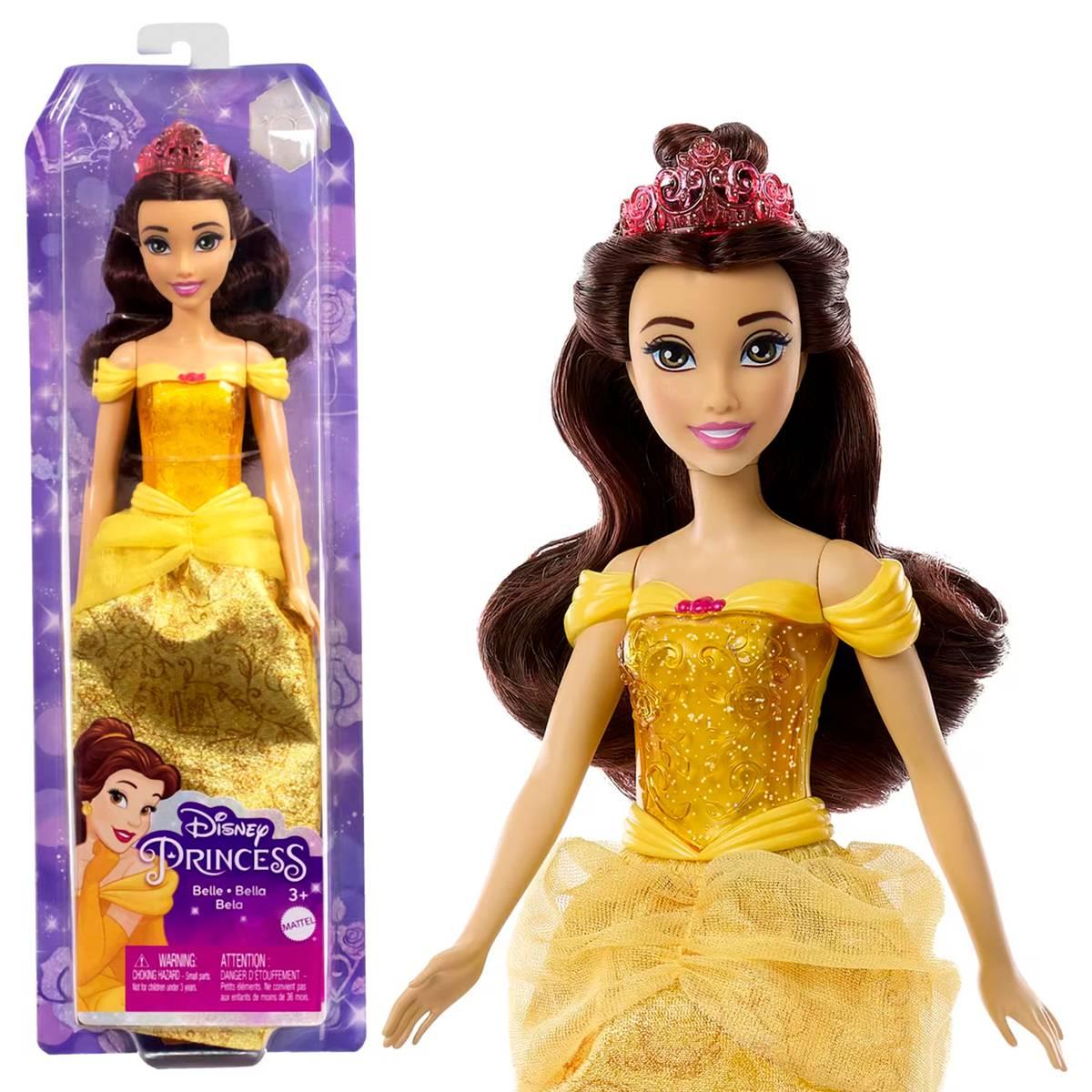 Disney Princess Belle Doll With Sparkling Fashion & Accessories