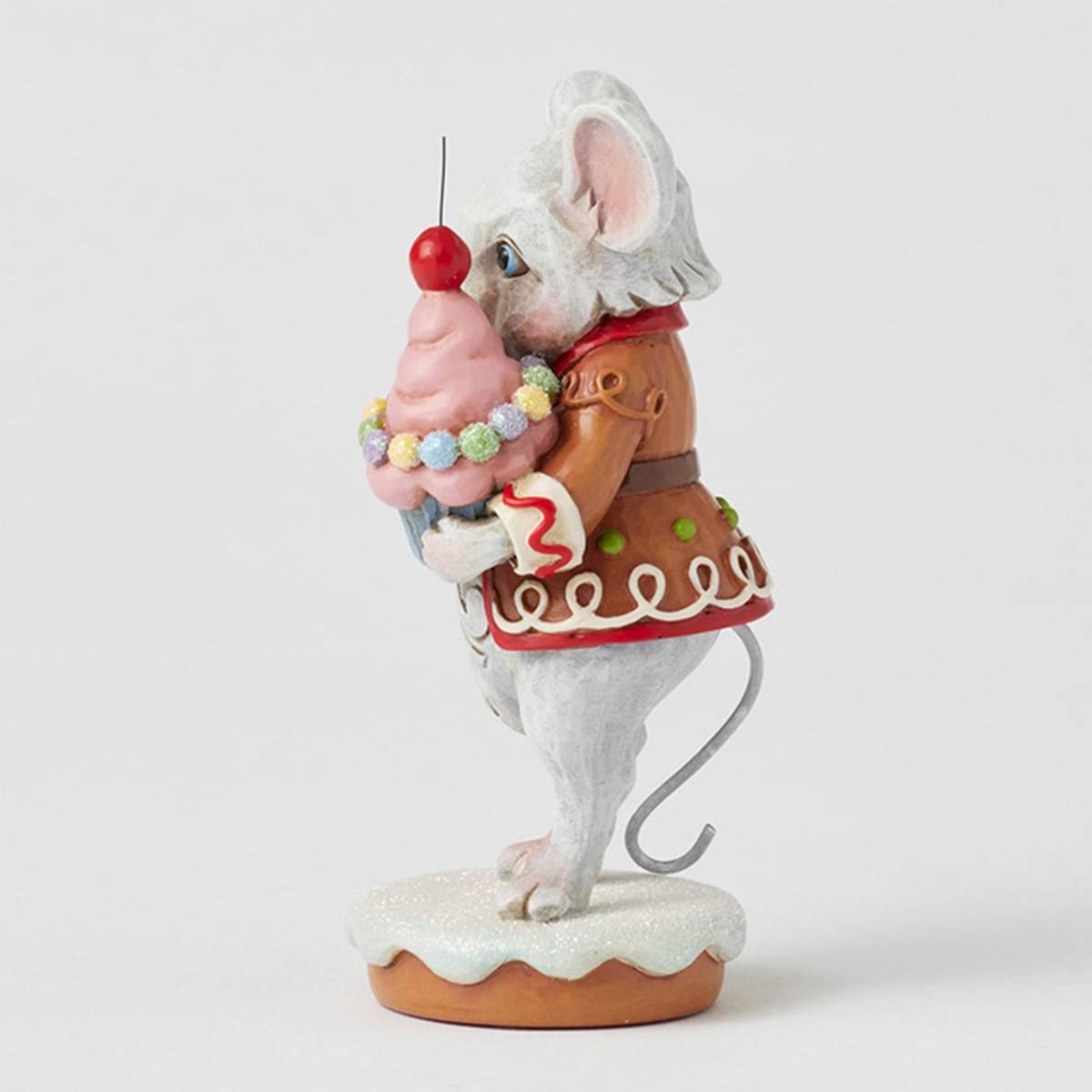 Jim Shore Gingerbread Mouse Boy Christmas Figurine