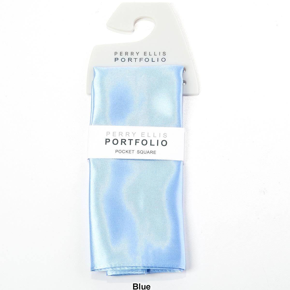 Perry Ellis Solid Pocket Square