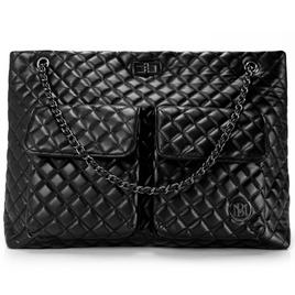 Badgley Mischka Diana XL Vegan Leather Tote Weekender Travel Bag