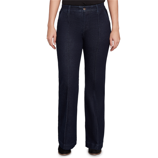 Womens Skye's the Limit Back To Town Denim Flare Jeans