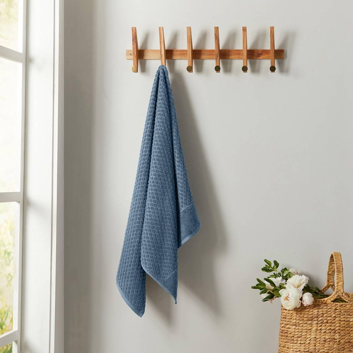 Freshfolds Grayson 4pc. Cotton Lattice Textured Bath Towel Set