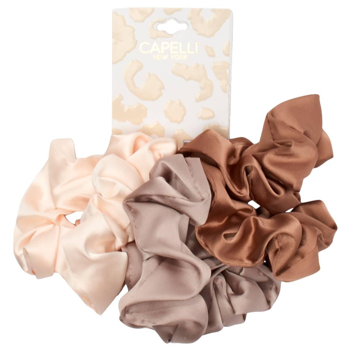 Womens Capelli New York 6pk. Satin Scrunchies