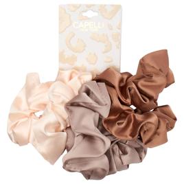 Womens Capelli New York 6pk. Satin Scrunchies