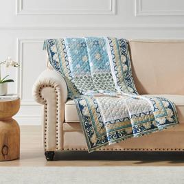 Greenland Home Fashions(tm) Thalia Velvet Reversible Quilted Throw