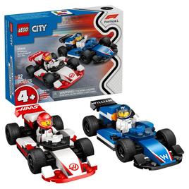 LEGO(R) CITY F1(R) Williams Racing & Haas F1(R) Race Cars Building Kit