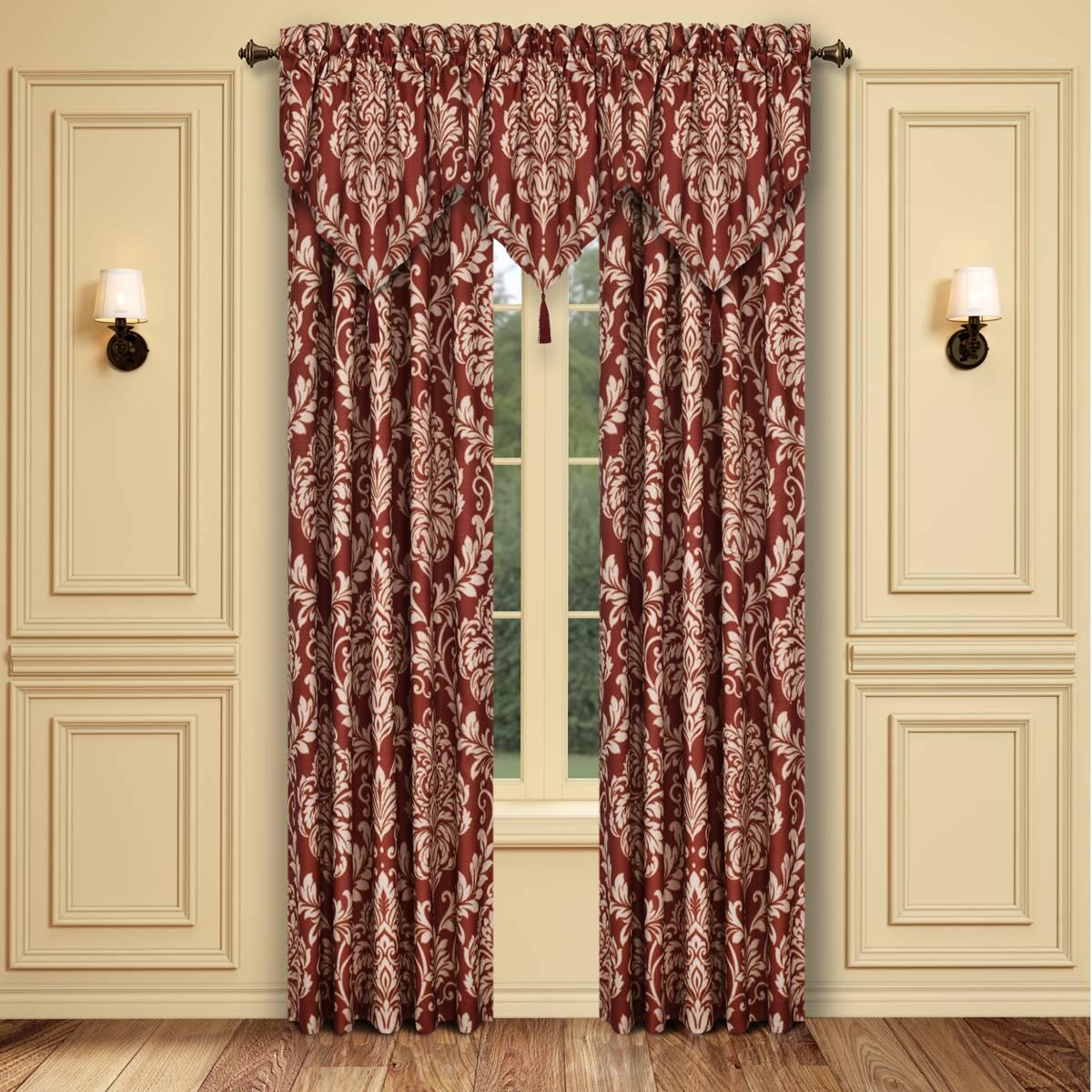 Royal Court Lazia Damask Window Ascot Valance - 21x40