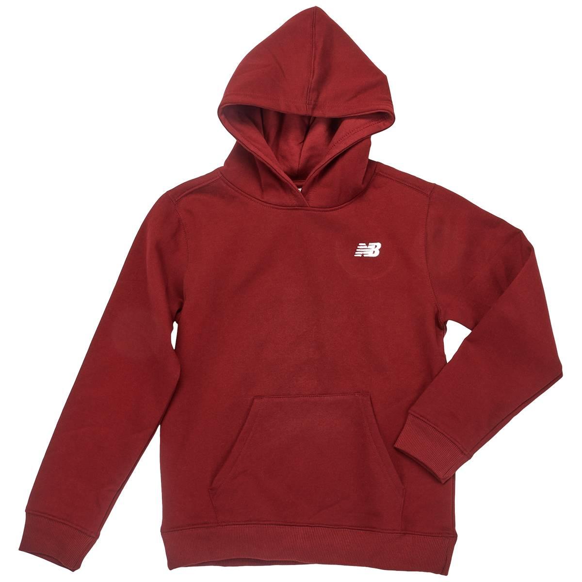 Girls (7-16) New Balance Long Sleeve Fleece Lined Logo Hoodie