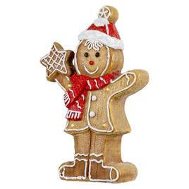 Northlight Seasonal 15.5in. LED Gingerbread Boy Christmas Figure