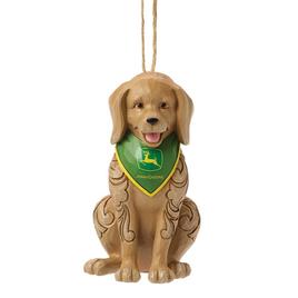 Jim Shore Heartwood Creek Dog Wearing Bandana Christmas Ornament