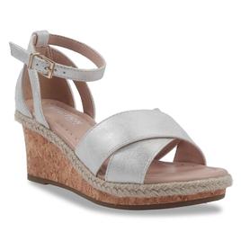 Big Girls Kenneth Cole(R) Anastasia Charlie Wedge Sandals