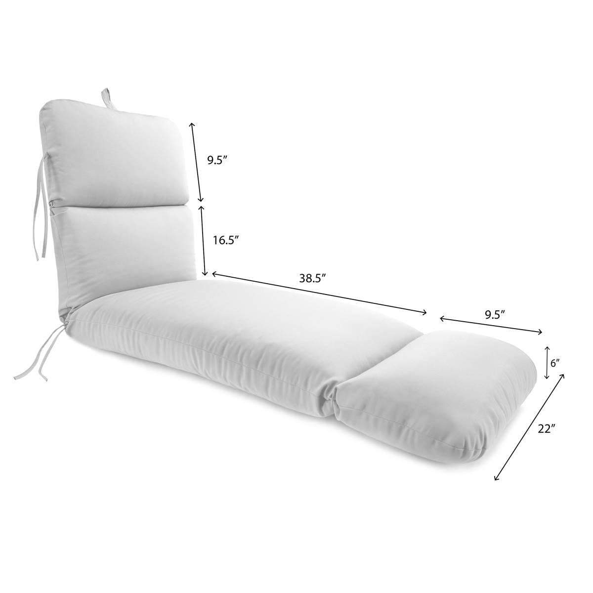 Jordan Manufacturing Cabana Universal Chaise Lounge Cushion