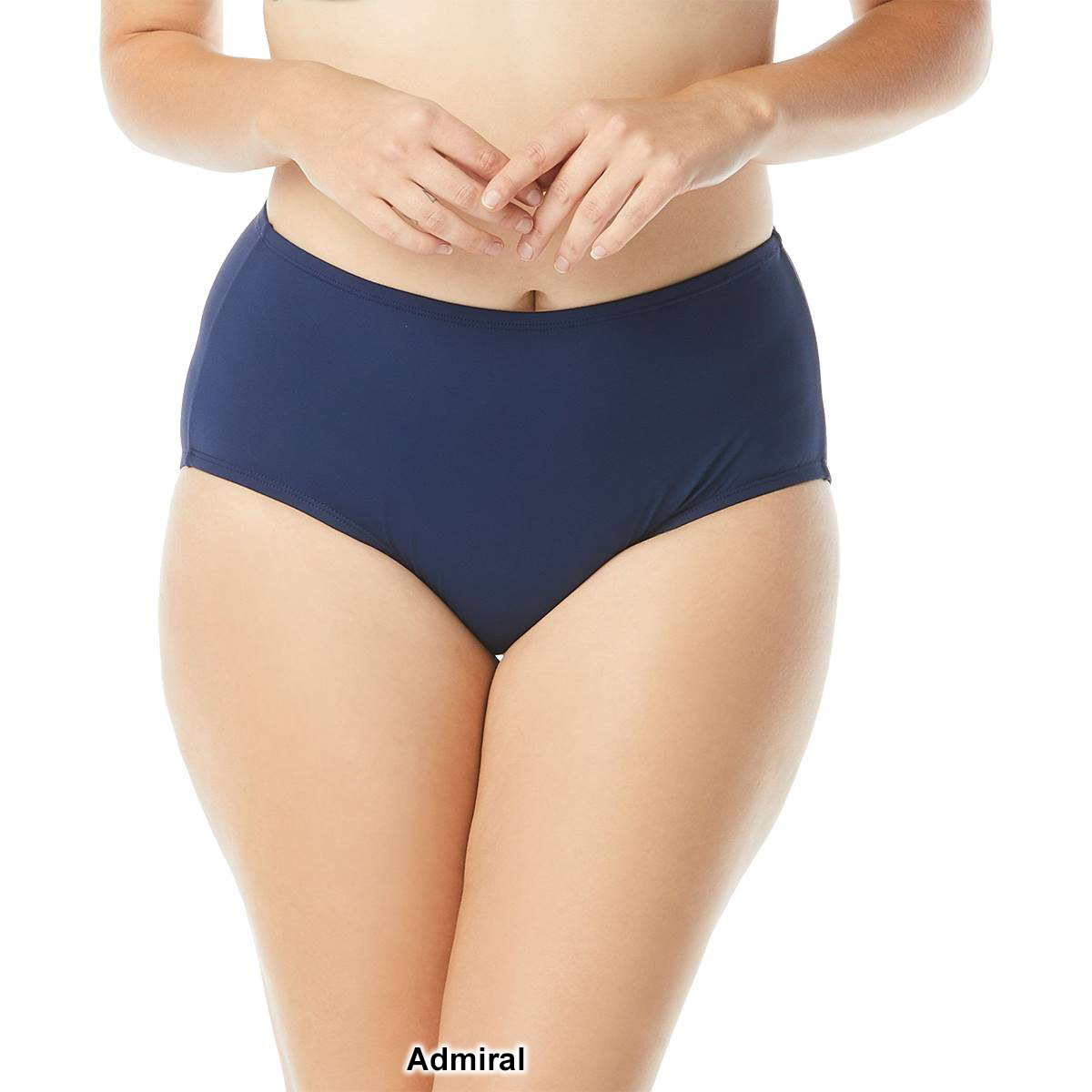 Plus Size Beach House Chloe High Waisted Swim Bottoms