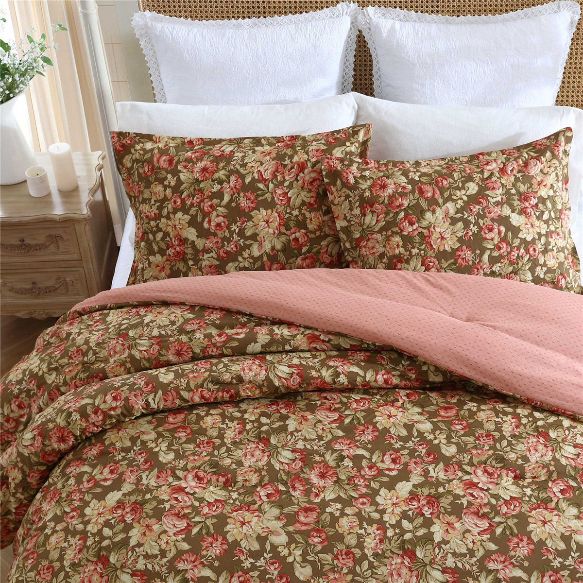 Laura Ashley® Bloomsbury 3pc. Comforter Set