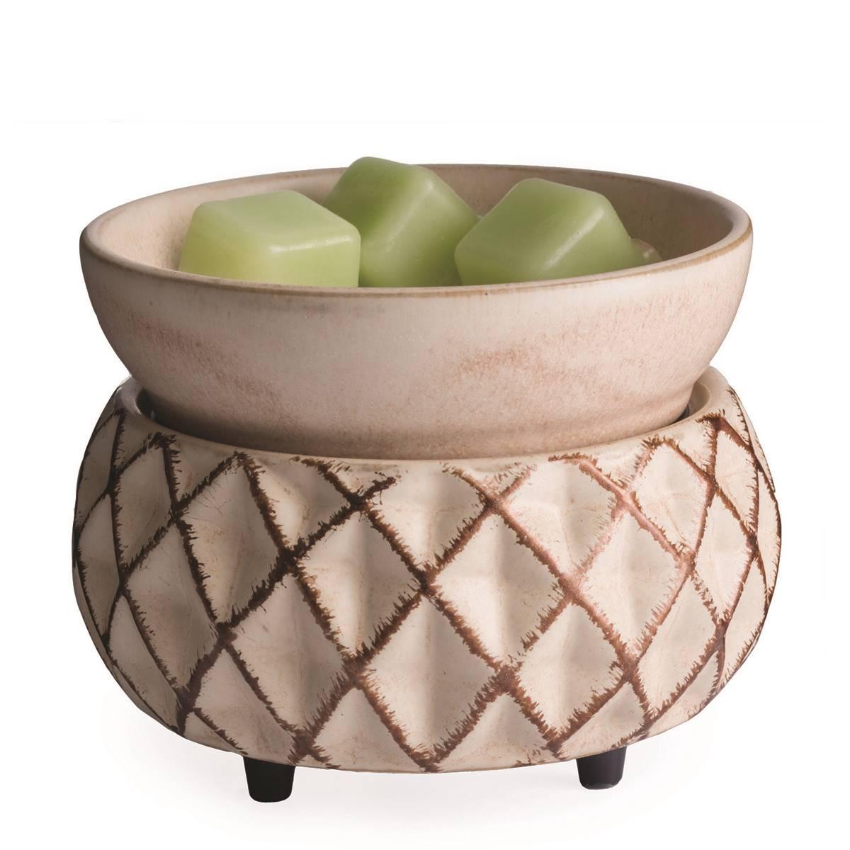 Candle Warmers Etc. Lattice 2-in-1 Wax Warmer