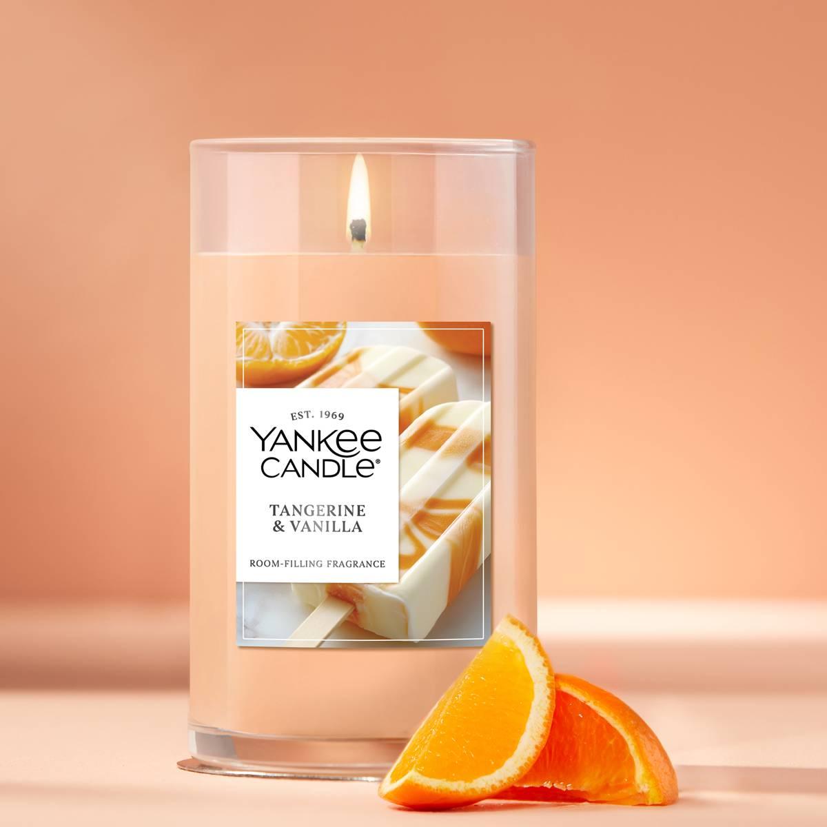 Yankee Candle(R) 14.25oz. Tangerine Vanilla Pillar Candle