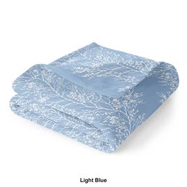 Spirit Linen Home™ Velvet Plush Foliage Throw Blanket