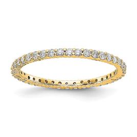 Endless Affection(tm) 14kt. Yellow Gold Prong Eternity Band