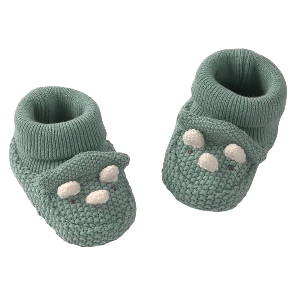 Baby Boy (NB-3M) Carter''s Ib 1Pk Crochet Dino Bootie