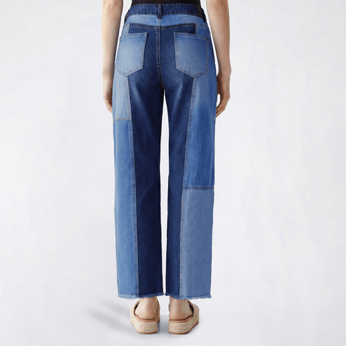 Juniors Gogo Two Tone Barrel Jeans