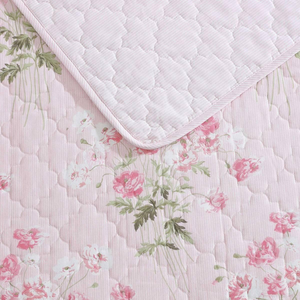 Laura Ashley Veronicas Bouquet Cotton Quilt Set