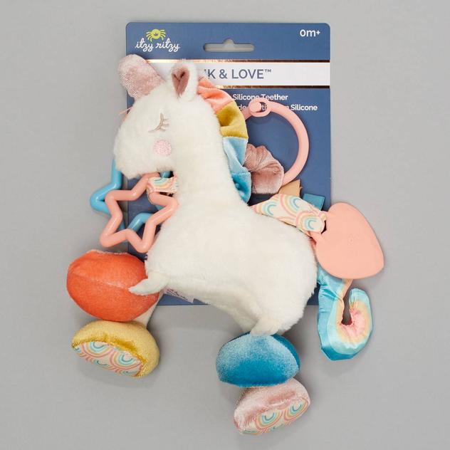 Baby Girl Itzy Ritzy Unicorn Link & Love™ Toy