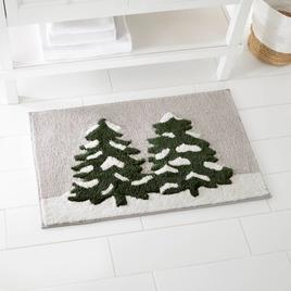 Avanti Winter Trees Holiday Bath Rug