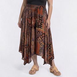 Juniors Plus Angie Handkerchief Hem Skirt