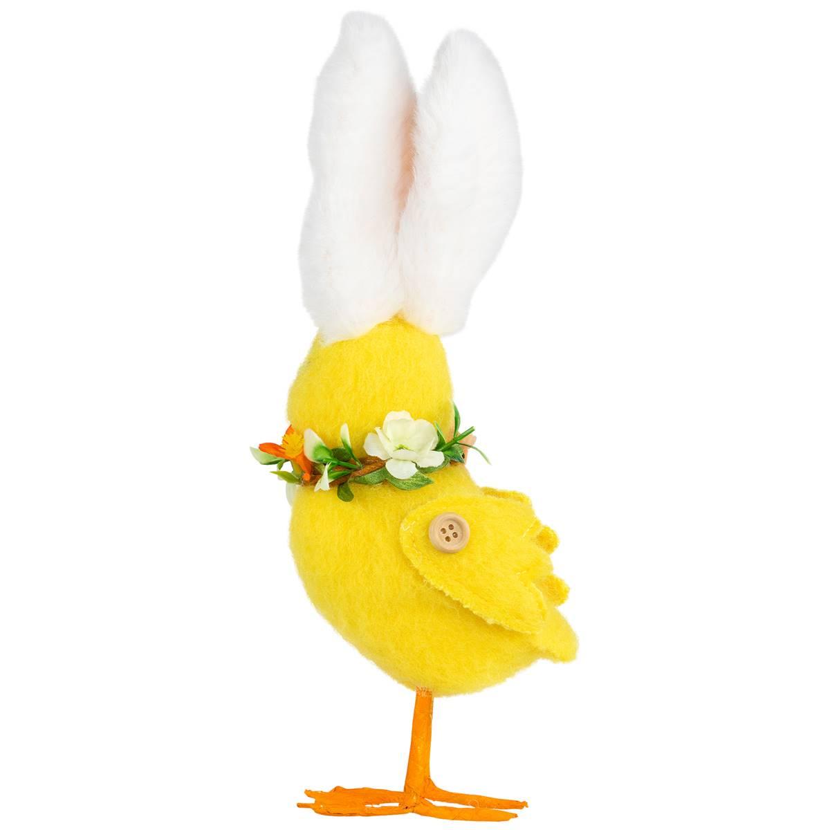 Northlight Seasonal Duckling w/ Rabbit Ears Easter Figurine