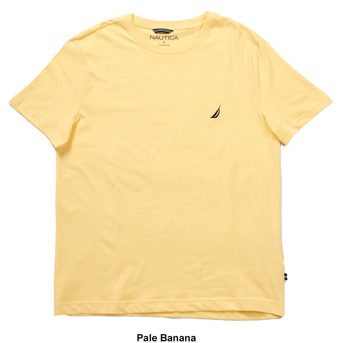Mens Nautica Short Sleeve Crew Neck Tee
