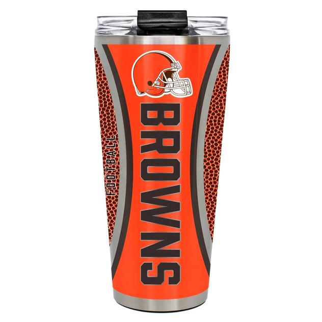 Cleveland Browns Game Ball The Big Slim 32oz. Travel Cup