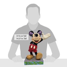 Jim Shore Disney Traditions Everyday Mickey Big Figurine