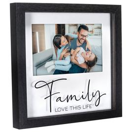 Malden "Family, Love This Life" Shadowbox Frame - 4x6