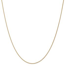 Gold Classics(tm) 1mm. 14k Gold Solid Spiga Chain Necklace
