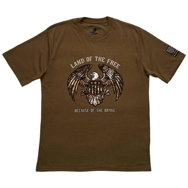 Mens Buckhorn River Americana Short Sleeve Tee - Army Surplus