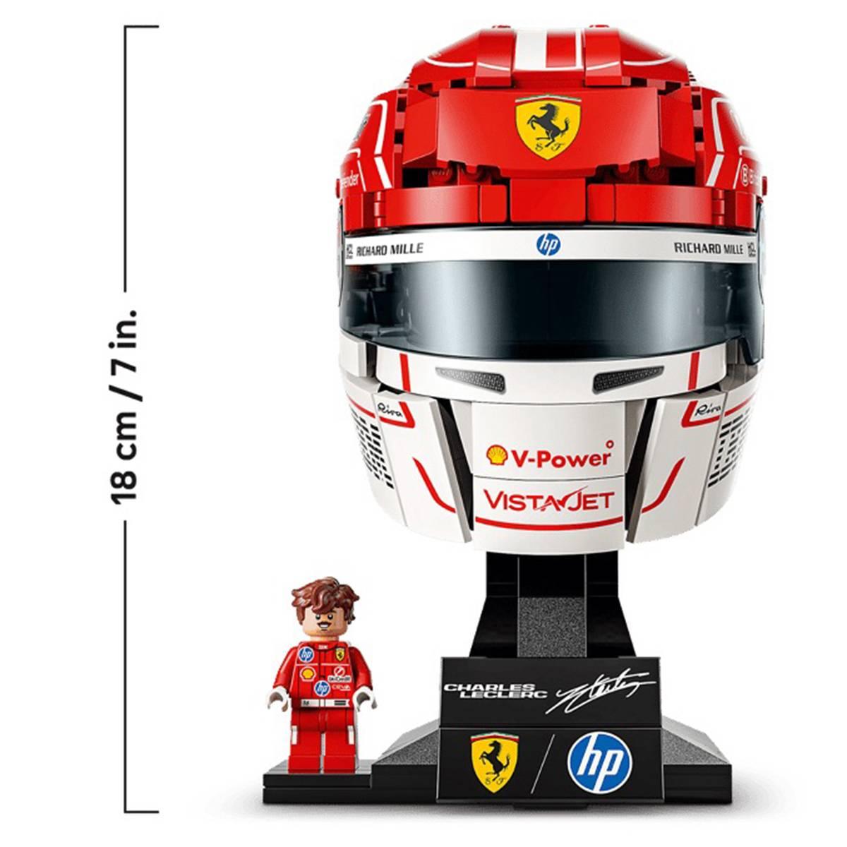 LEGO® Edition Scuderia Ferrari HP Charles Leclerc Helmet