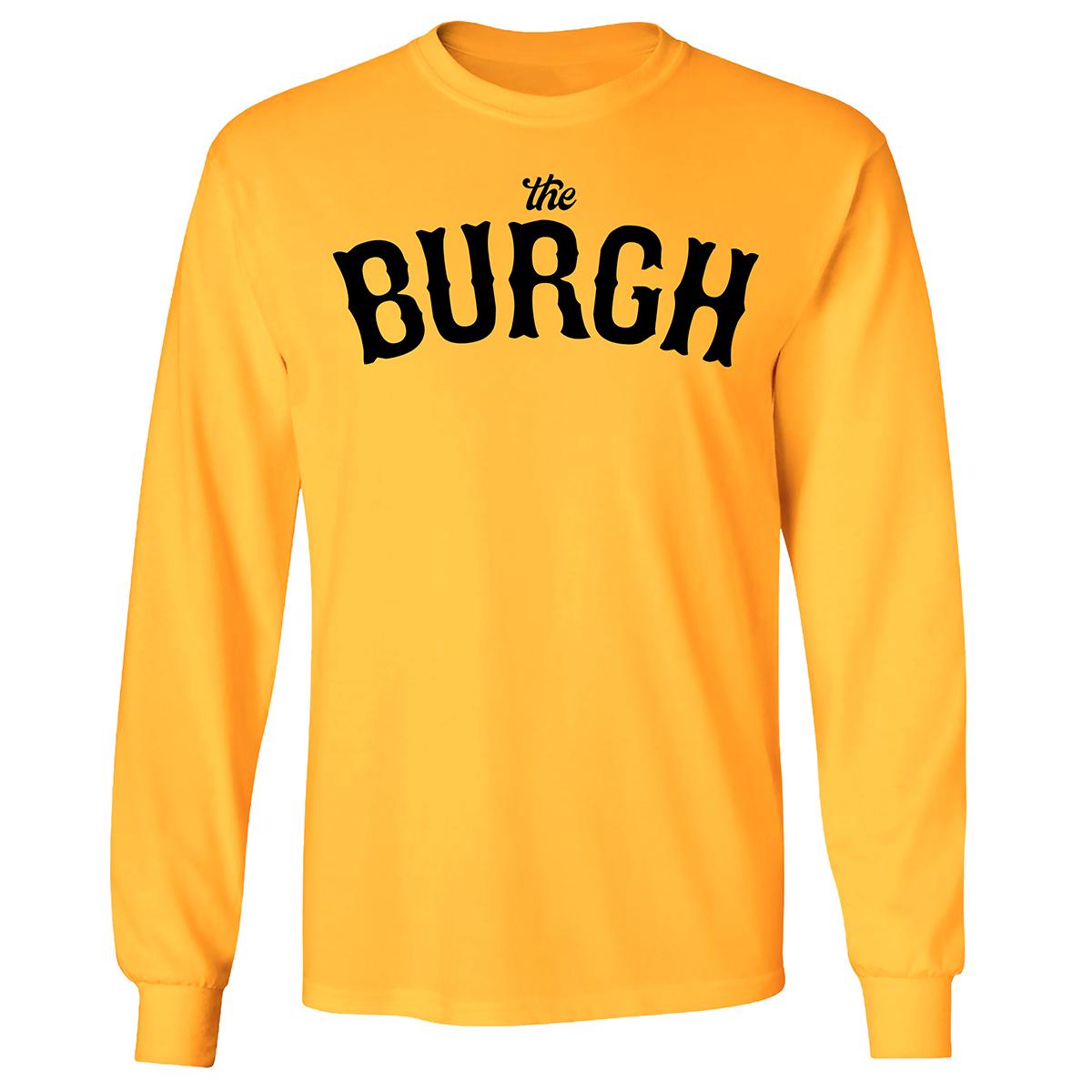 Mens The Burgh Pittsburg Tailgate Long Sleeve Tee