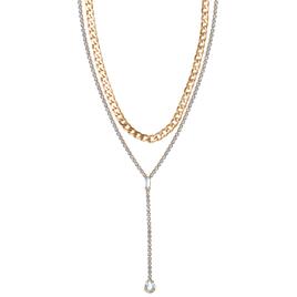 Jessica Simpson Imitation Yellow Gold Plated Y-Necklace