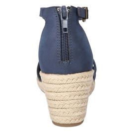 Womens Easy Street Daytona Espadrille Wedges Sandals