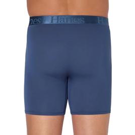 Mens Hanes® Originals 3pk. Supersoft Boxer Briefs-Light Blue/Grey