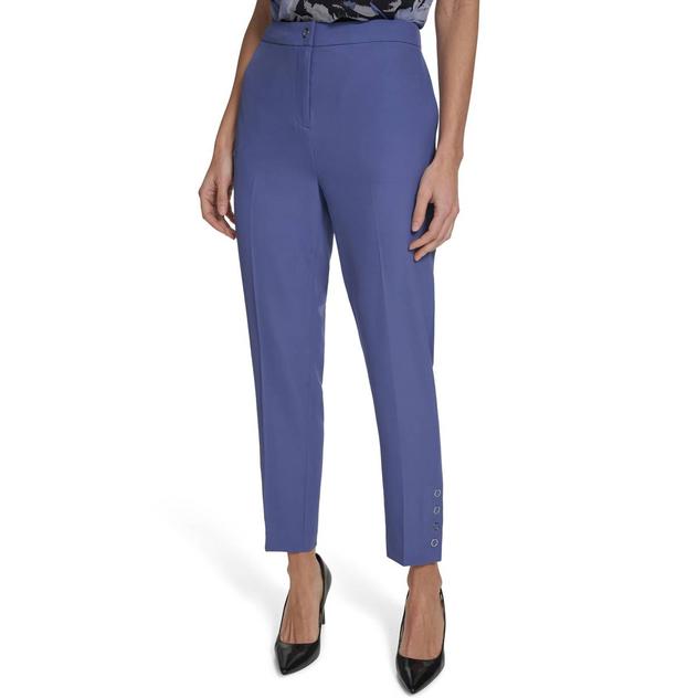 Plus Size Calvin Klein Solid Modern Fit Straight Leg Dress Pants