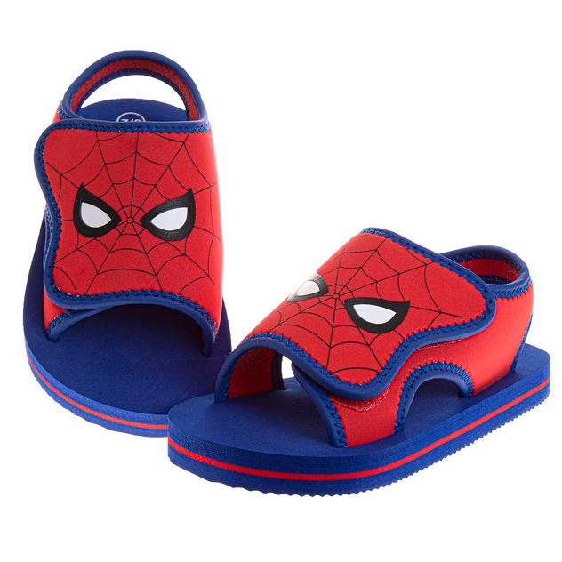 Little Boys Marvel Spider-Man Velcro Sandals
