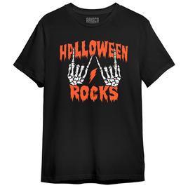 Young Mens Halloween Rockin Graphic Tee